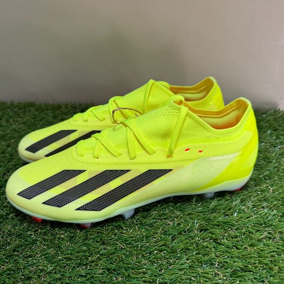 Adidas X Crazyfast Pro FG Soccer Cleats Mens 8 Womens 9 Solar Yellow IG0601 NEW main image 6